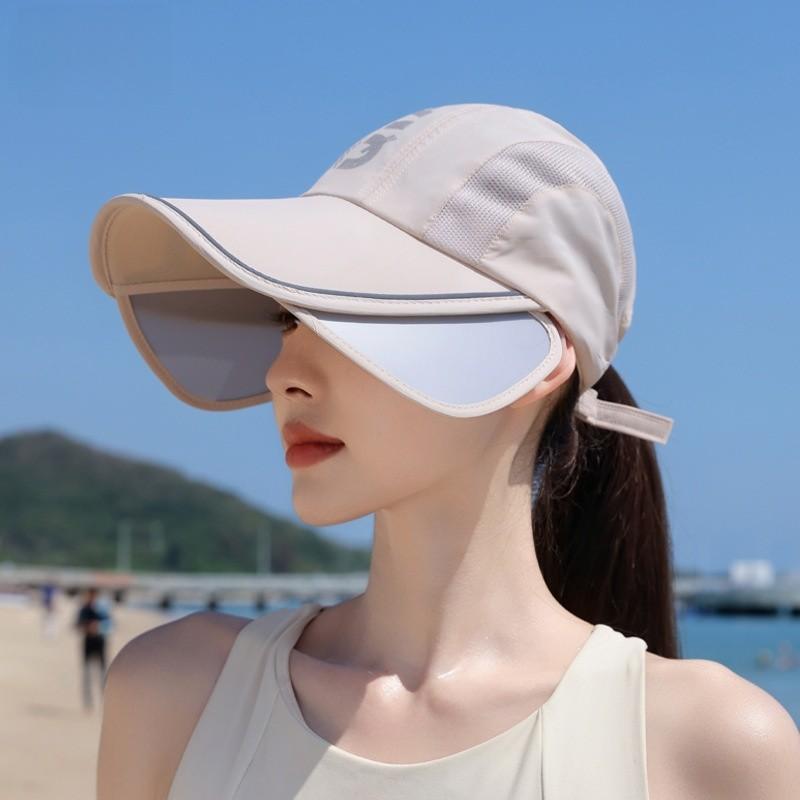 Summer Sun Protection Hat With Wide Brim For Outdoor Cycling And Breathable Waterresistant Mesh