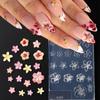 Multiple Size Sakuras Sturdy Silicone Mould Set Portable Accessory for Craft Supplies Nails Making Plaster Crafting