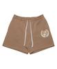 ASTRAL PROJECTION Shield Emblem Comfortable Waffle Terry Shorts_Beige