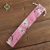 1pc Eco Friendly Canvas Drawstring Pouch Japanese Style for Chopsticks Spoon Straw Home Kitchen Travel Organizer