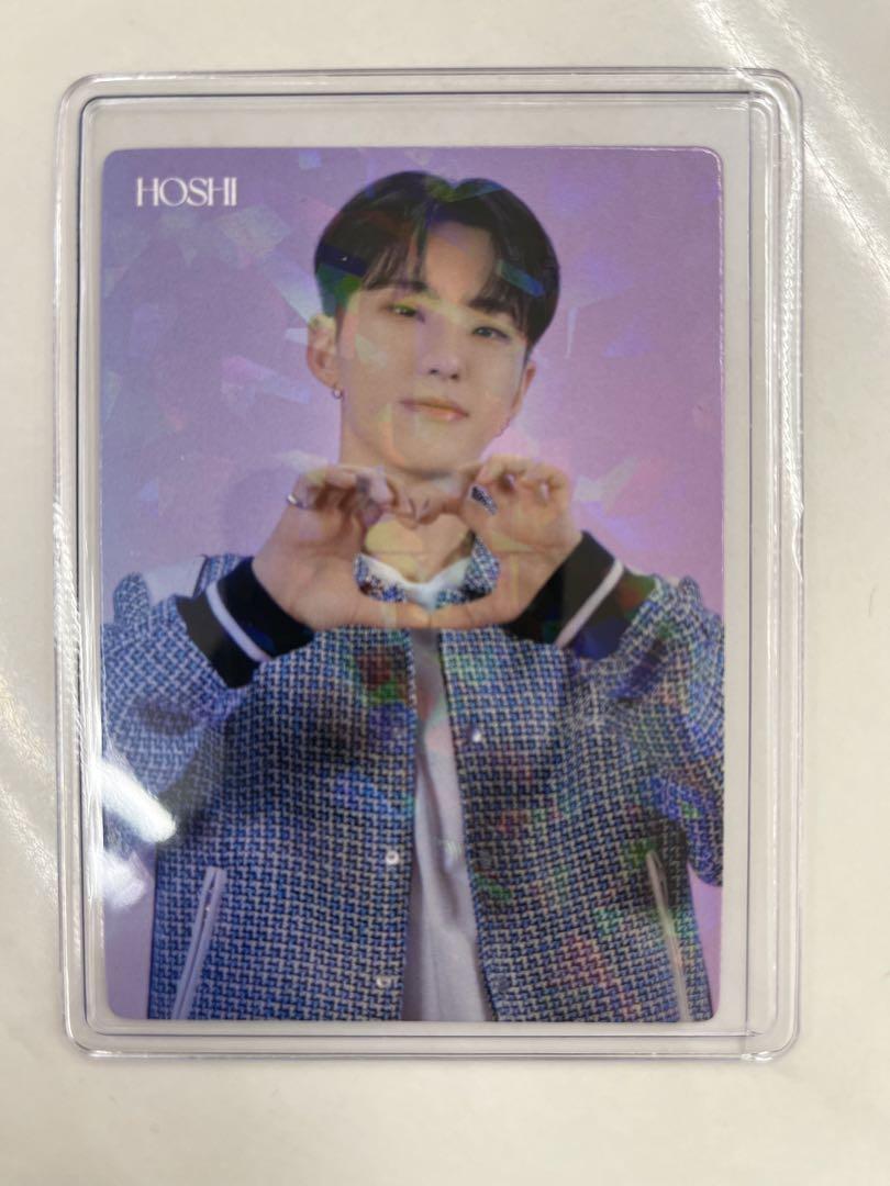 

[Б/У] SEVENTEEN FC Торговая карточка Хоши