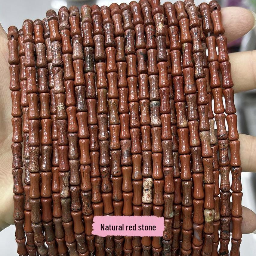 Natural Stone 5x12mm Tube Gemstone Beads for DIY Jewelry Making