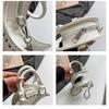 Moon Shape Rivet Chain Bag Women's Handbag