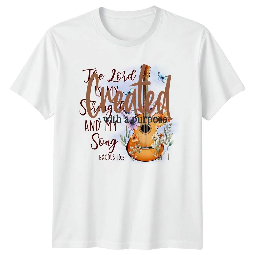 Created With A Purpose TShirt Inspirational Motivational Birthday Gift S