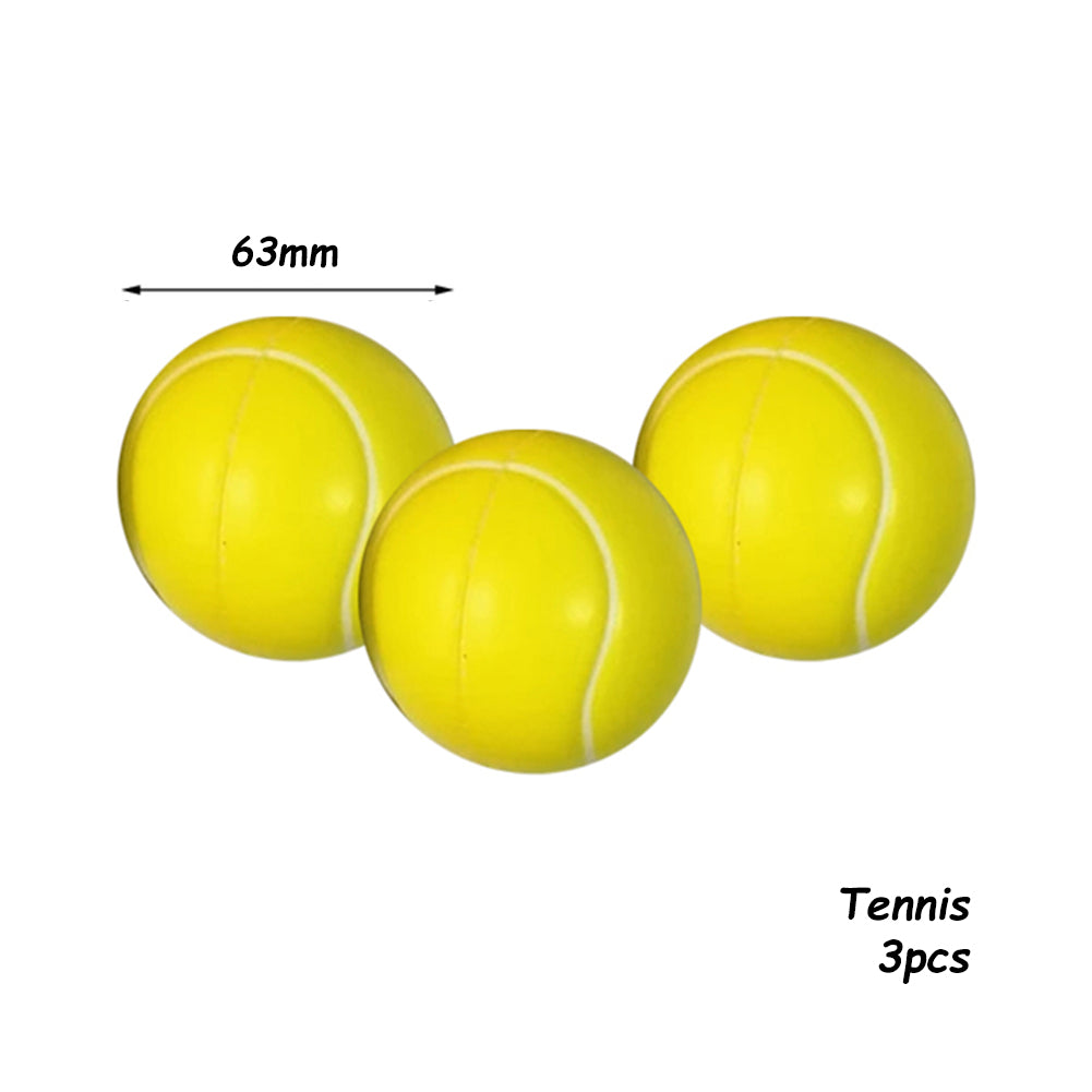 Football Basketball Baseball Slow Rising Soft Squishy Stress Relief Antistress Novelty Gag Toy 3Pcs Squeeze Ball Children Toy