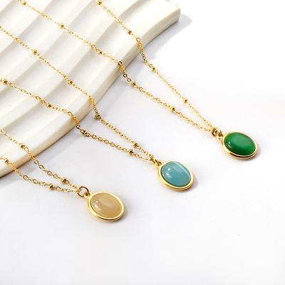 Fashion Titanium Steel Collarbone Necklace Women Light Luxury Personality Jewelry Minimalist Hip Hop Pendant