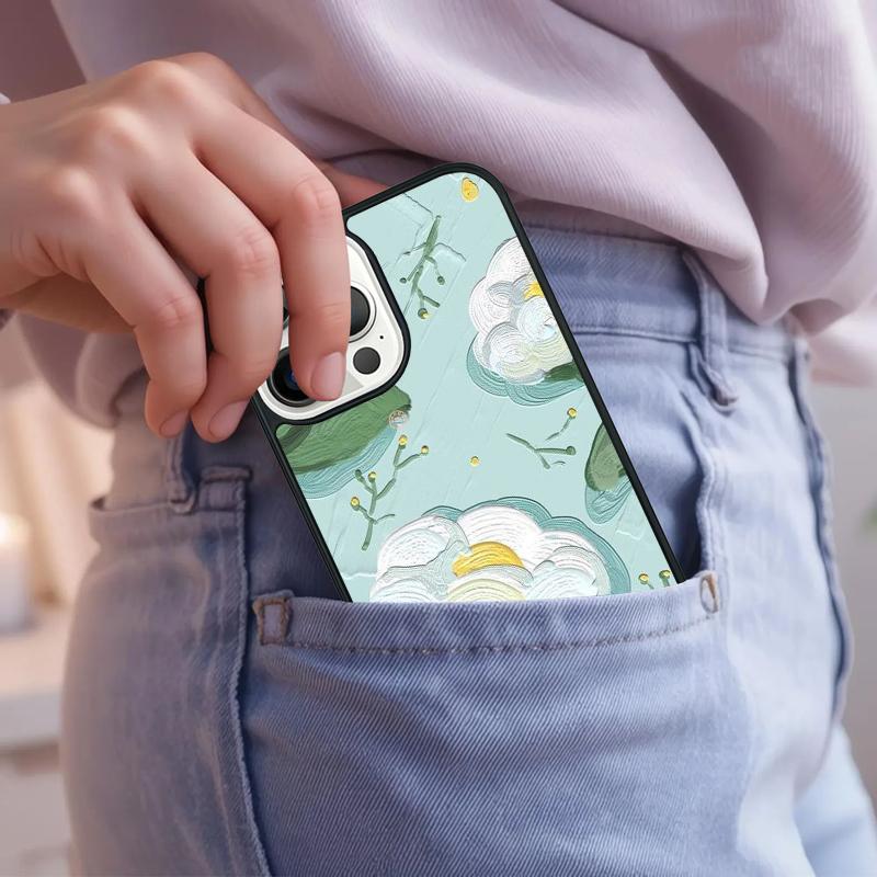 Retro Oil Painting Phone Case For iPhone 17 Air 15 16e 14 13 Pro Max Coque 12 11 Pro Max PLUS cover
