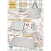 Captain Stag OUtdoor Leisure Sheet Mat Cushion Sheet 50 50cm Gray Check Ut 1030