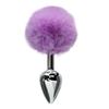 Anal Toy Butt Plug Smooth Touch από ανοξείδωτο ατσάλι Bunny Tail Πρωκτικό βύσμα Πρωκτικό σεξ Παιχνίδια για ενήλικες