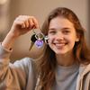 Witch Girl Group Surrounding Love Keychain Pendant Cartoon Anime Heart Pendant Accessories