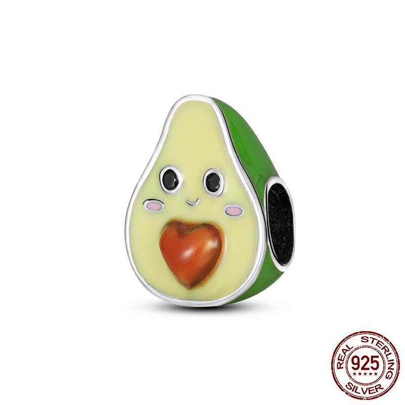 Copper Flower Firefly Chameleon Charms Pendant Bead Fits Original Bracelet Necklace Women Diy Animals Plants