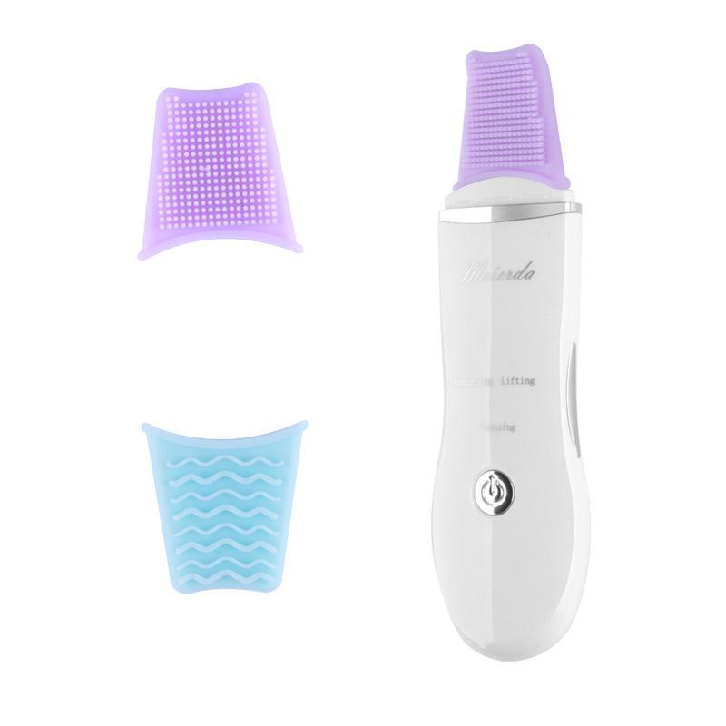 Ultrasonic Blackhead Scraper - Face Cleanser and Acne Remover with Vibration for Pore Cleaning and Smooth Skin