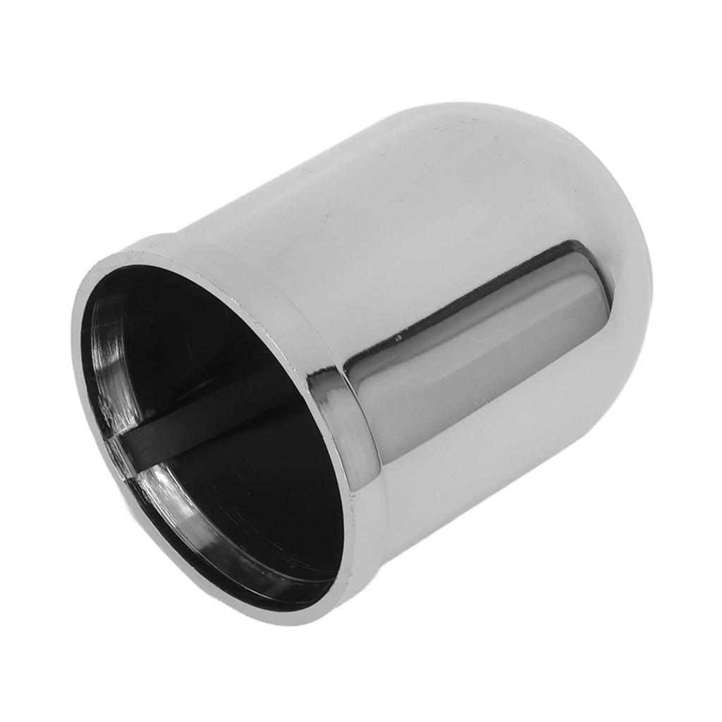 Qiilu Trailer Hitch Ball Cover Trailer Ball Coupler Head Cap Chrome Plated Protective Cover