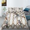 Lussuoso Set di Biancheria da Letto per la Casa Copripiumino Federa Letto Singolo/Matrimoniale Misura Completa Serie Lusso Set Biancheria da Letto con Cerniera Biancheria da Letto Morbida e Confortevole