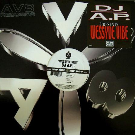 

12inch Record DJ A.P. - Wessyde Vibe AV133 AV8 Records US Rap & Hip-Hop/R&B Used