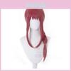 Perücke Cosplay 70cm Zopf Anime Chainsaw Man Makima Kostüm Hitzebeständig Synthetisches Haar Damen Lange Perücken