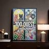 100 QUEST Color By Number Adult Coloring Book: 100 Exploration Designs for Stress Relief