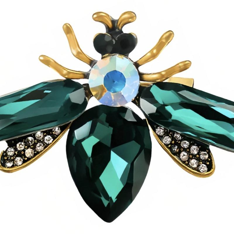 

Модные броши для женских украшений зелёный