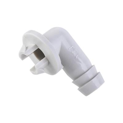 With Rubber Ring Sturdy Durable Drain Pipe Connector Elbow Fitting Drain Hose Connector Air Conditioning Drainage Tool