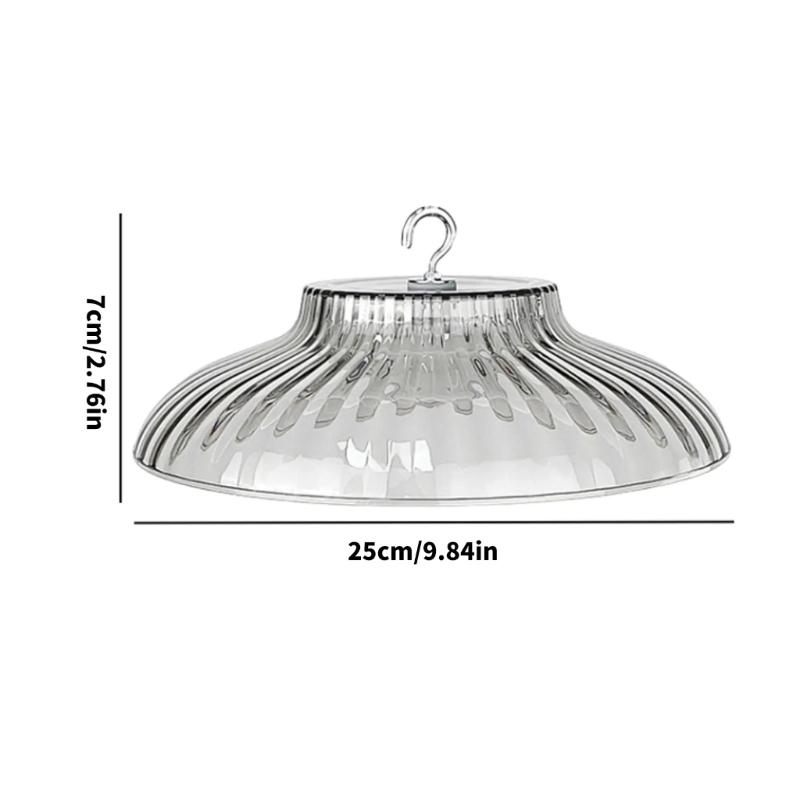 Wasserbeständiger Vogelfutter-Schutz mit Aufhängehaken Regensichere Vogelhäuschen-Abdeckung Outdoor-Futter-Schutz für den Garten