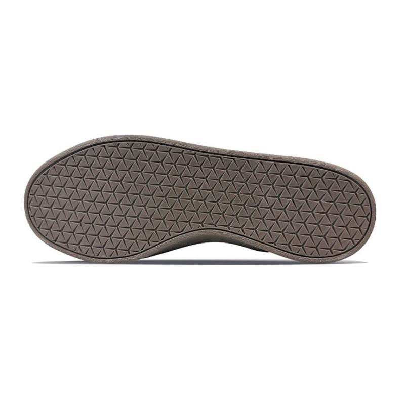 Adidas VL COURT 2.0 Abrasion Resistant Low top Skateboard Shoes Unisex Beige Brown HQ1802(Team562-)