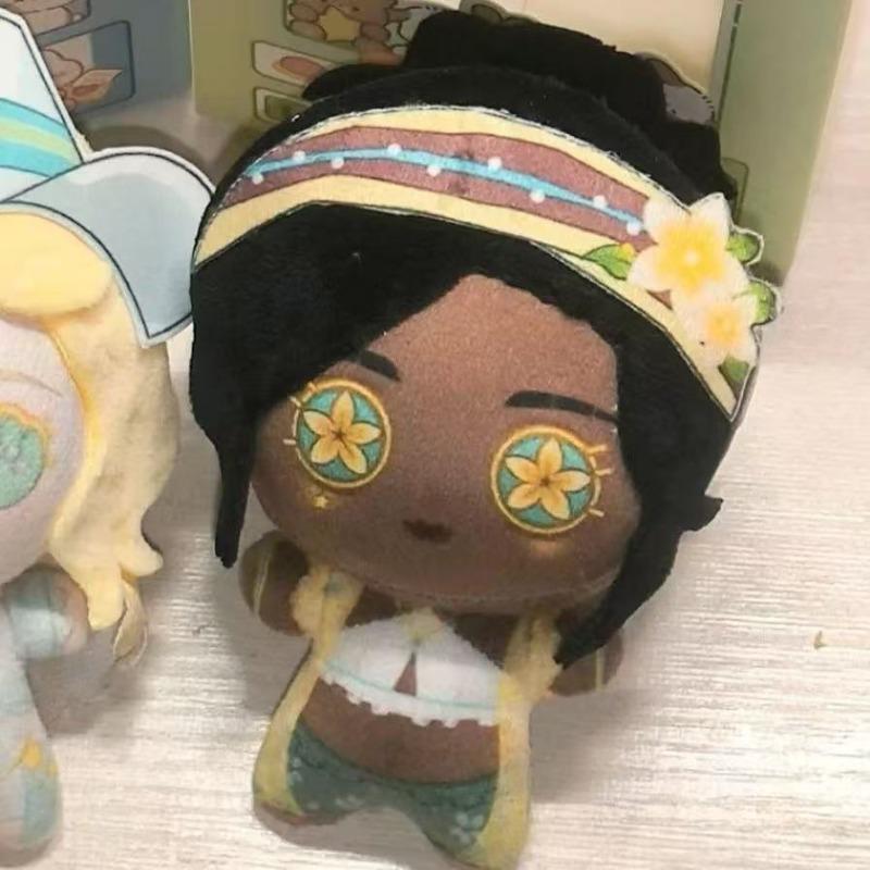 Identity V Bardame Zauberin Plüschtier Set Tropischer Sommer Skin Chibi Spiel Stofftier Sammlerstück Geschenk Für Identity V Fans 10cm