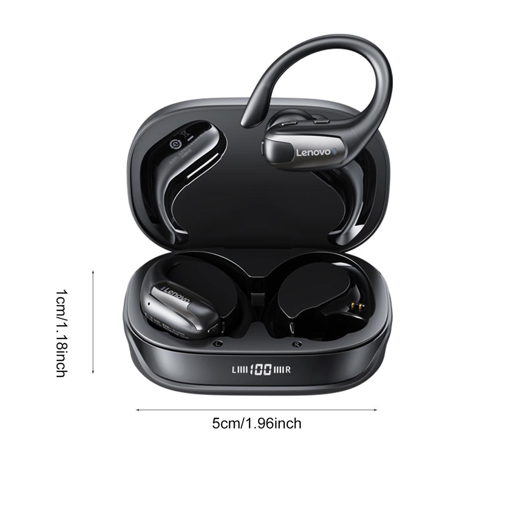 Lenovo EA305 Open Wireless BT5.4 Headset Ultragroße Membran IPX5 Leben Wasserdicht Einstellbar Weich