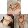 Traditional Copper Pendant Bracelet With Gold Plating For Women Gift Ethnic Style