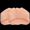 Almohadillas para la parte delantera de la suela, Plantillas a prueba de dolor, Protección para los pies de mujer, Panal antideslizante, Almohadillas para la parte delantera de la suela de medio tamaño, Plantillas antifricción para tacones altos