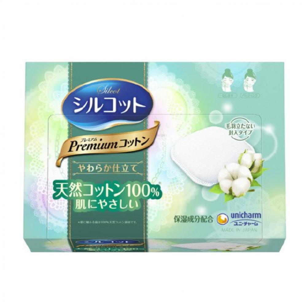 

Unicharm Silcot Premium Cotton Мягкий индивидуальный натуральный хлопок 100