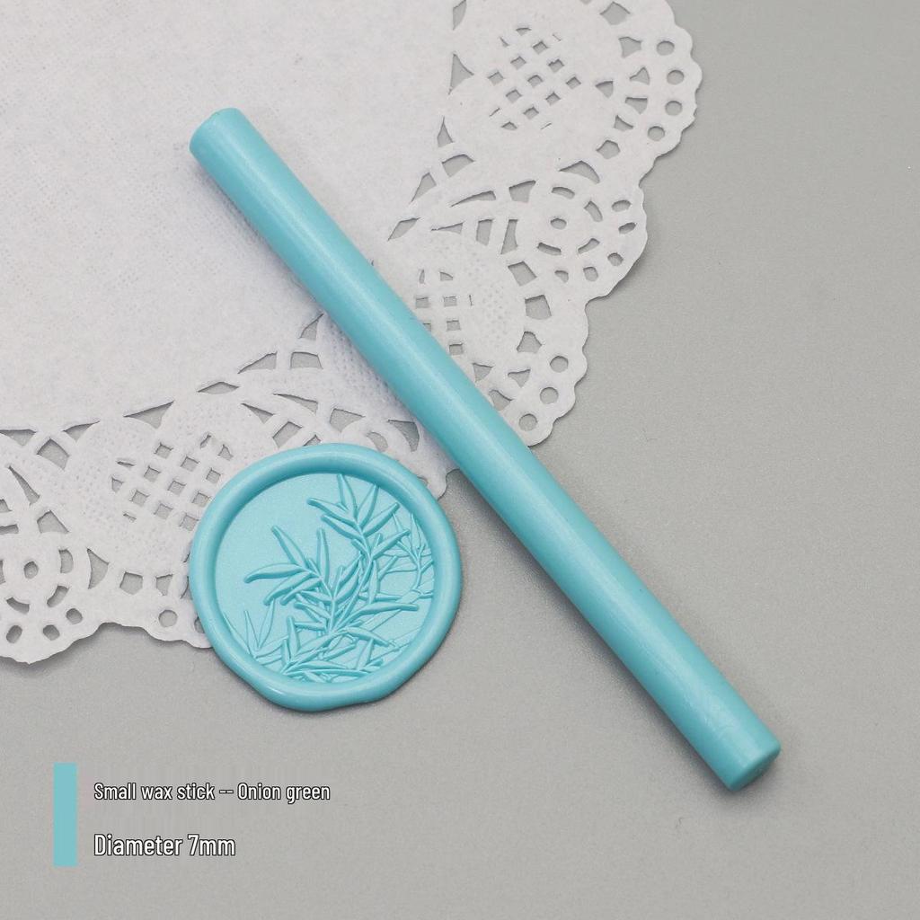 Bețișoare de Ceară de Sigiliu Mat Perlat, 125 Culori, 10x0.7cm, Compatibile cu Pistoale de Ceară, Culori Mixabile