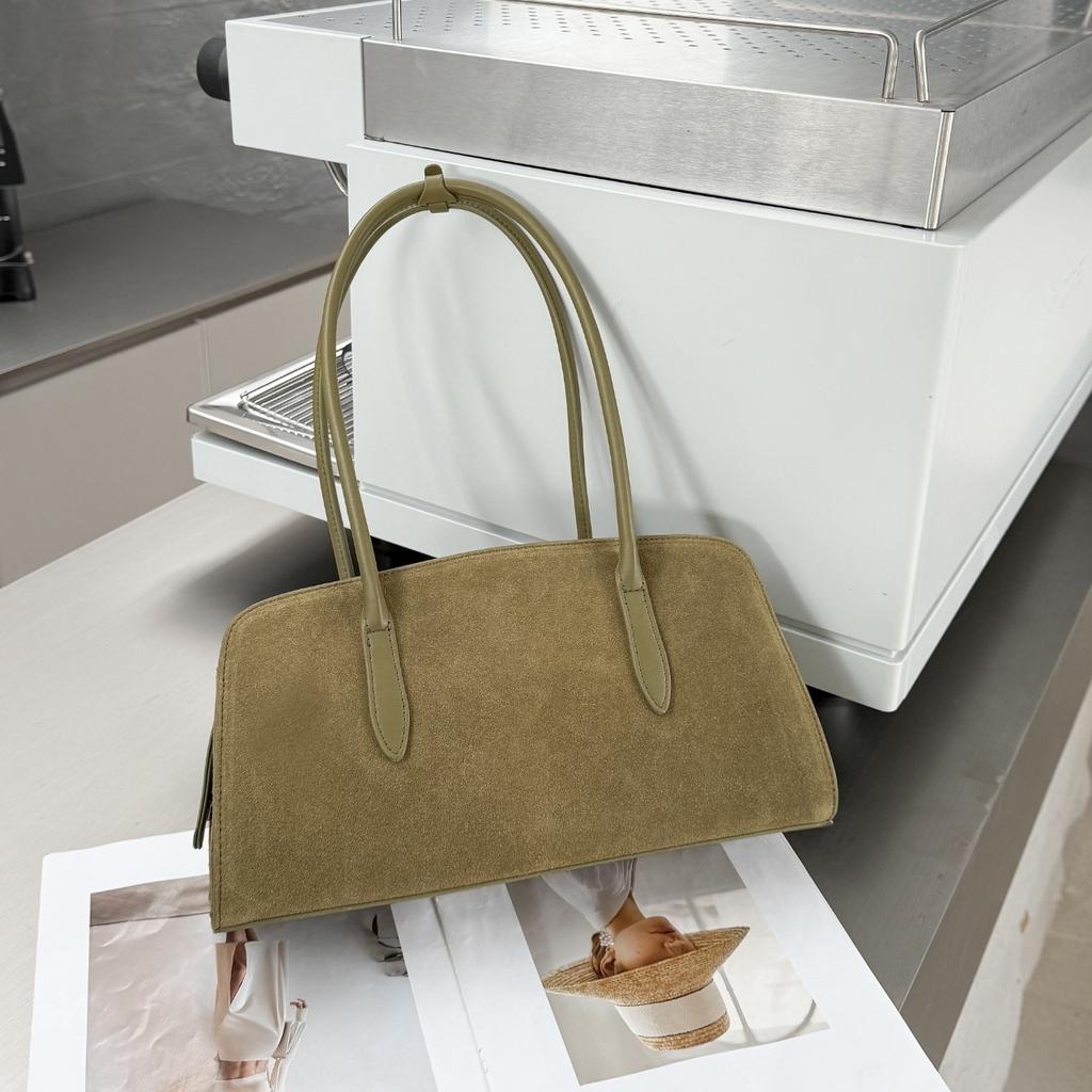 Kaffeebraune gesteppte Handtasche aus Rindsleder für Damen 2025 und Warme Tasche im koreanischen Stil, Tragetasche mit hochwertiger Textur