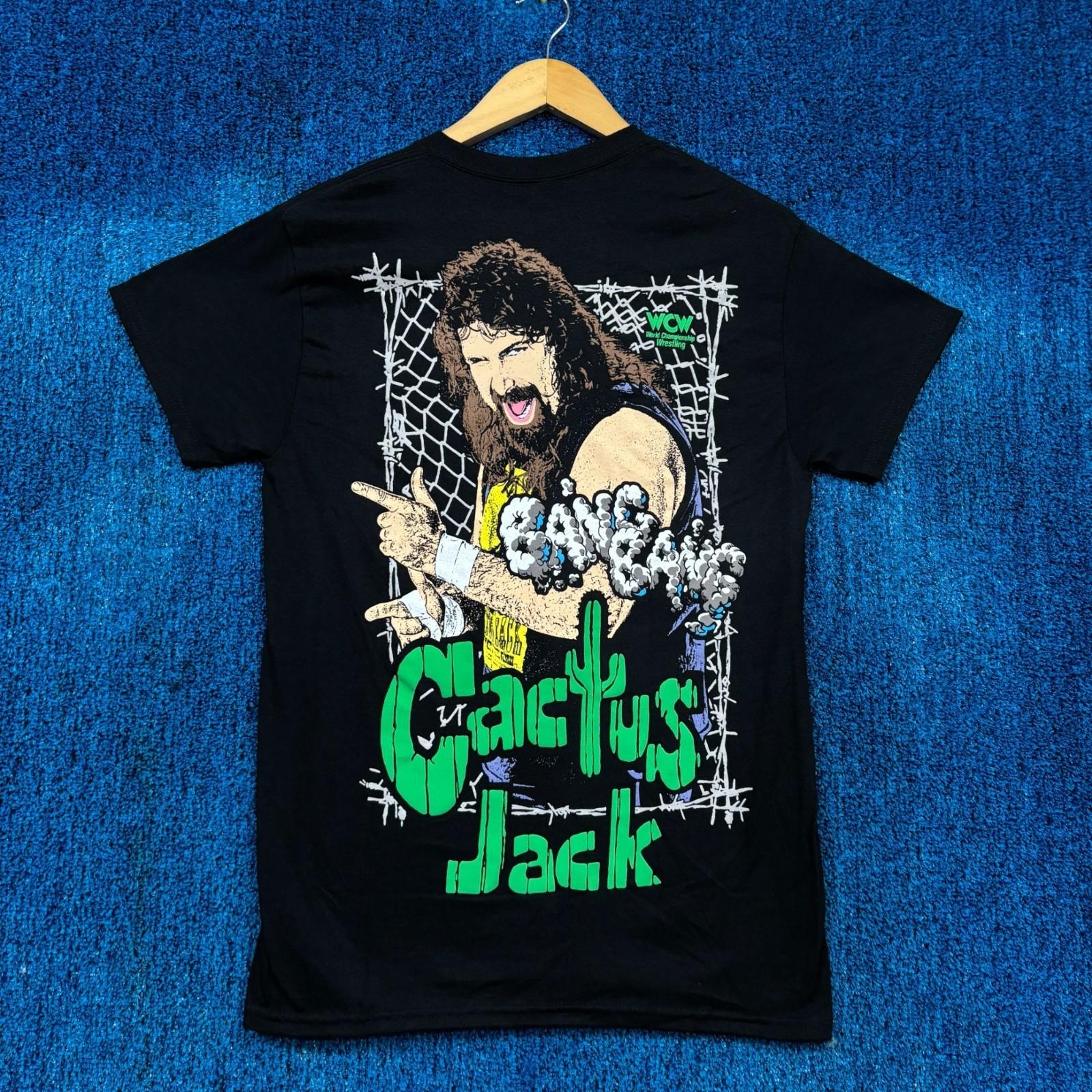 WCW Cactus Jack Bang Bang Mick Foley Promo WWE Legends Tee S Unisex T-Shirt S