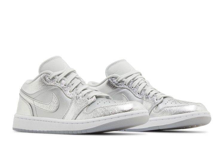 Jordan 1 Low SE Metallic Silver (Women's)