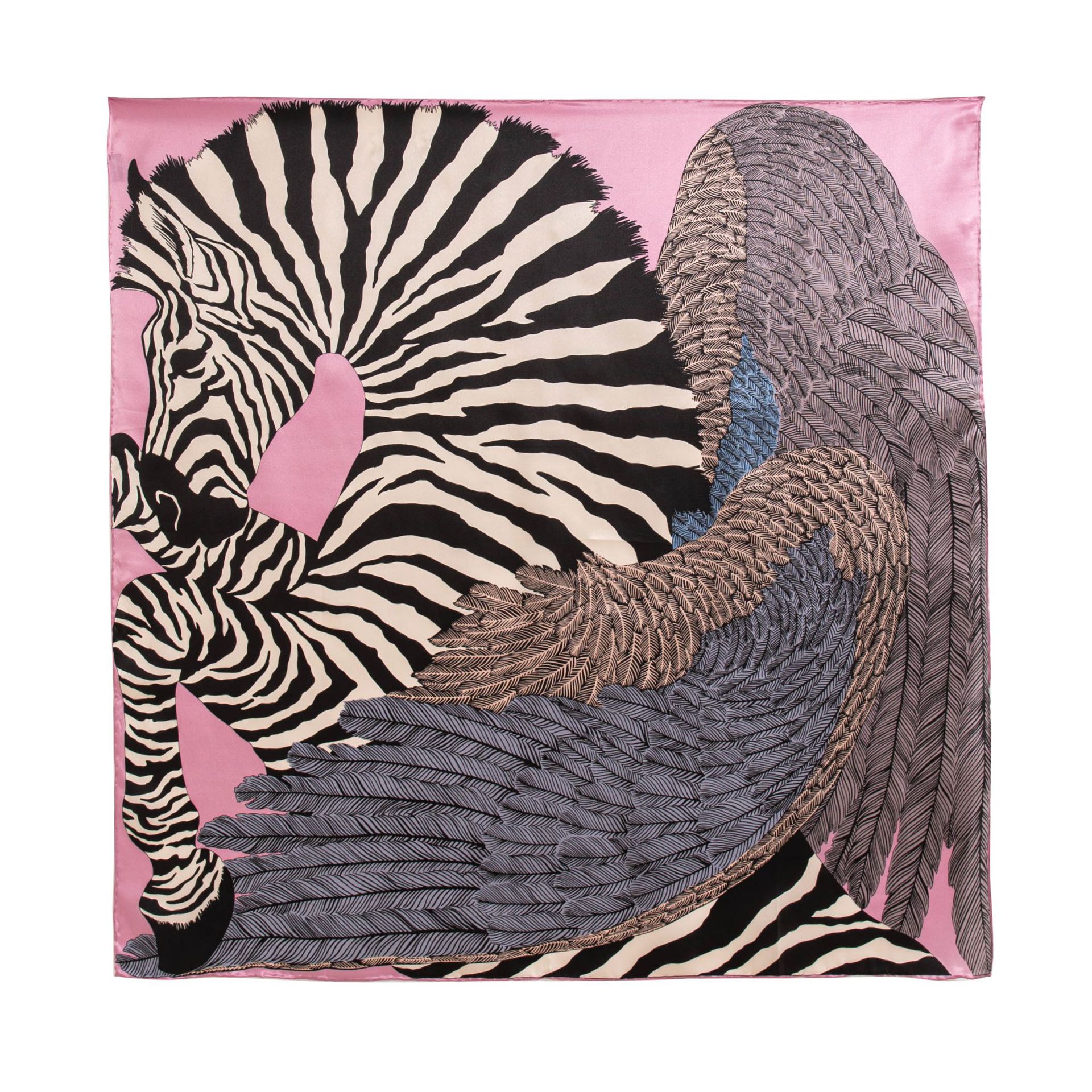 Silk mulberry silk square scarf headscarf women s spring, summer and autumn Korean version printed silk scarf neck scarf Year of the Horse
