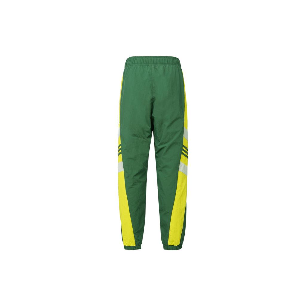 adidas Gewebte Colorblock Freizeitsporthose Herren Unterteile Grün GU1743