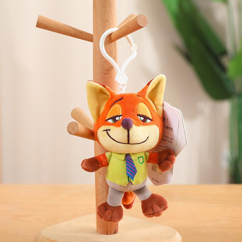 Animal Zootopia Sweet Plush Keychains Featuring Judy And Nick Perfect For Occasion Any