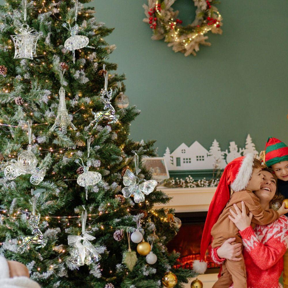 Decorative Butterfly Christmas Tree Pendant Xmas Hanging Ornaments  Christmas