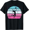 Volleyballmädchen Retro Vintage T-Shirt Unisex T-Shirt