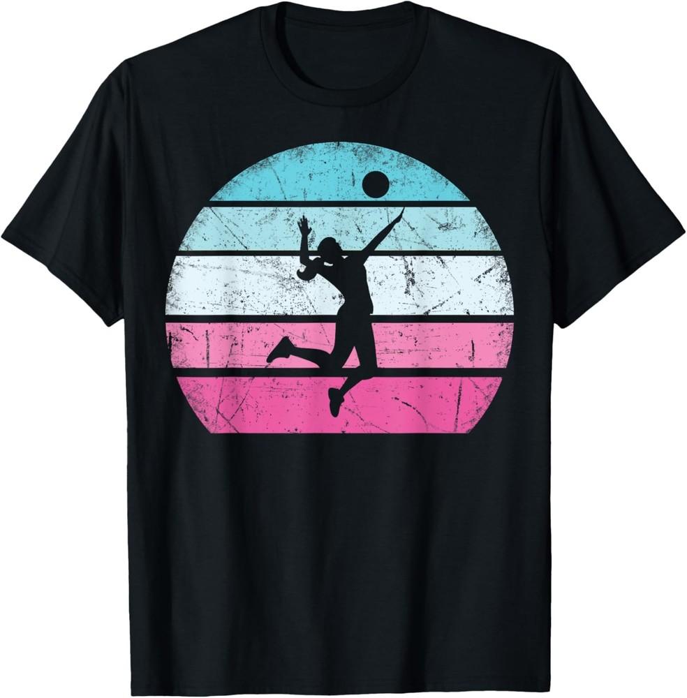 

Volleyball Girl Retro Vintage T-Shirt Unisex T-Shirt S