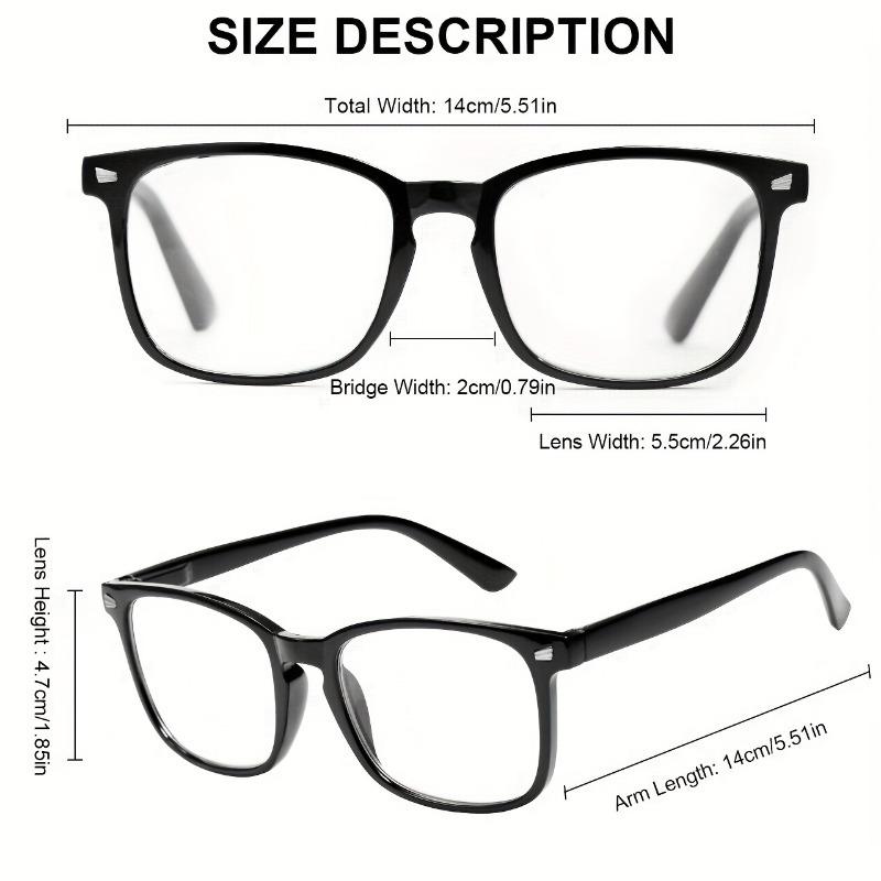 3-piece Set of Anti Blue Light Simple and Fashionable Glasses Simple and Fashionable