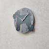 Miniature Schnauzer Wall Stylish Wooden Analog Wall Wall Room Decor Clock, Black, Clock, Silent, Decor, Bedroom, Home,