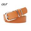 Solid Color Belts for Coats Leopard Print Waist Belt, Women Faux Leather Belt with Pin Daily Wear Cinching Buckle, Stylish Jeans Shirts Dresses