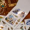 20Sheets/bag Stickers Book Retro Ancient Pharaoh Temple Desert Theme Hand Account Collage DIY Card Cup Decoration Sticker Gift