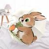 1pc Bunny Carrot Automatic Open/Close Umbrella Compact Folding Umbrella, All-Season Portable Umbrella for Women/Men F1124136