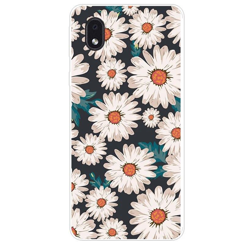 For Samsung Galaxy M01 A01 Case For Samsung Galaxy M01 Core Soft Case Cover M 01 A01 Core Fashion Protect Black Silicone Cover