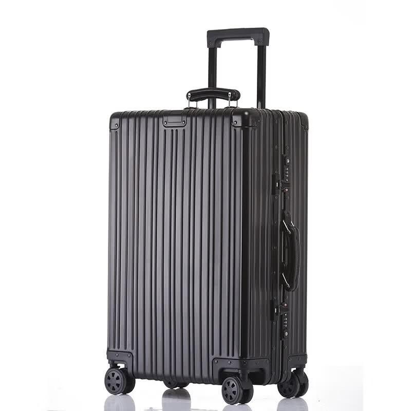 Vintage Aluminum-Magnesium Alloy Carry-On Luggage