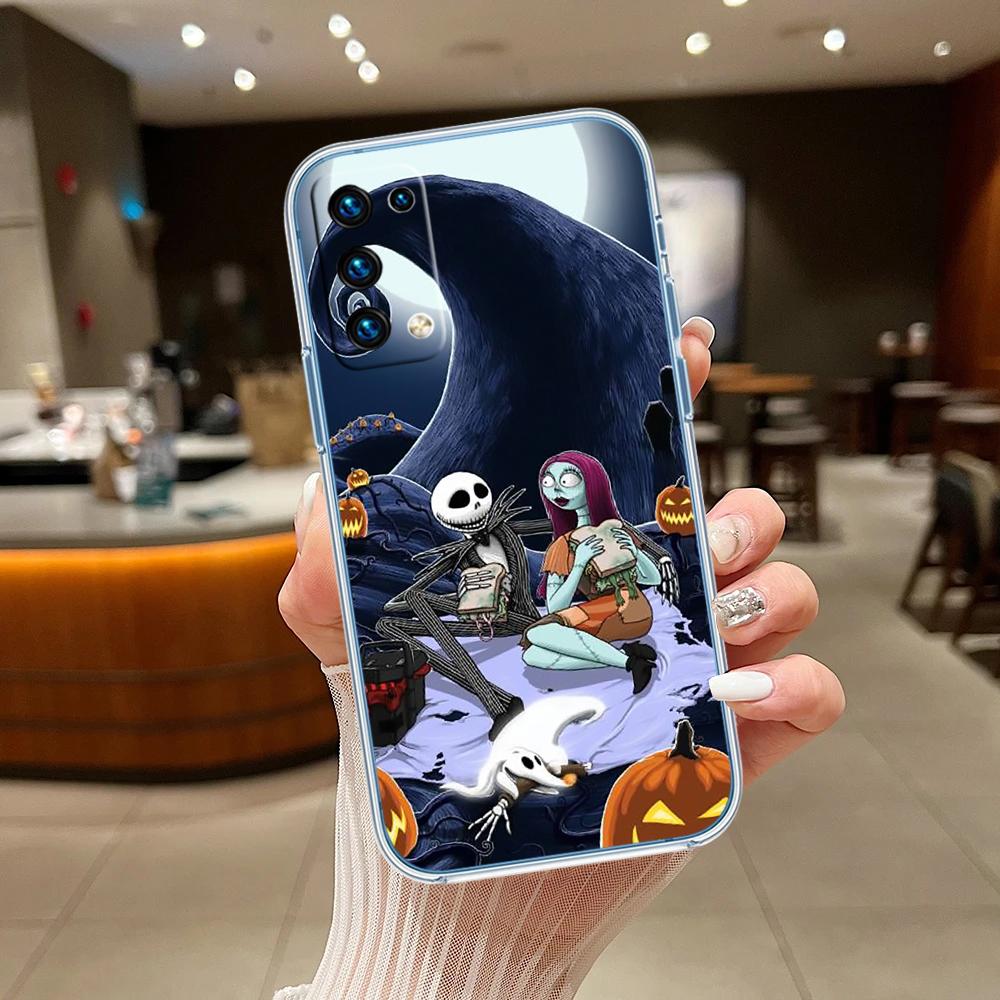 Nightmare Before Christmas Case for Motorola Moto G10 G20 G30 G31 G32 G34 G35 G41 G42 G50 G51 G52 G55 G60 G60S G62 G71 G72 G75