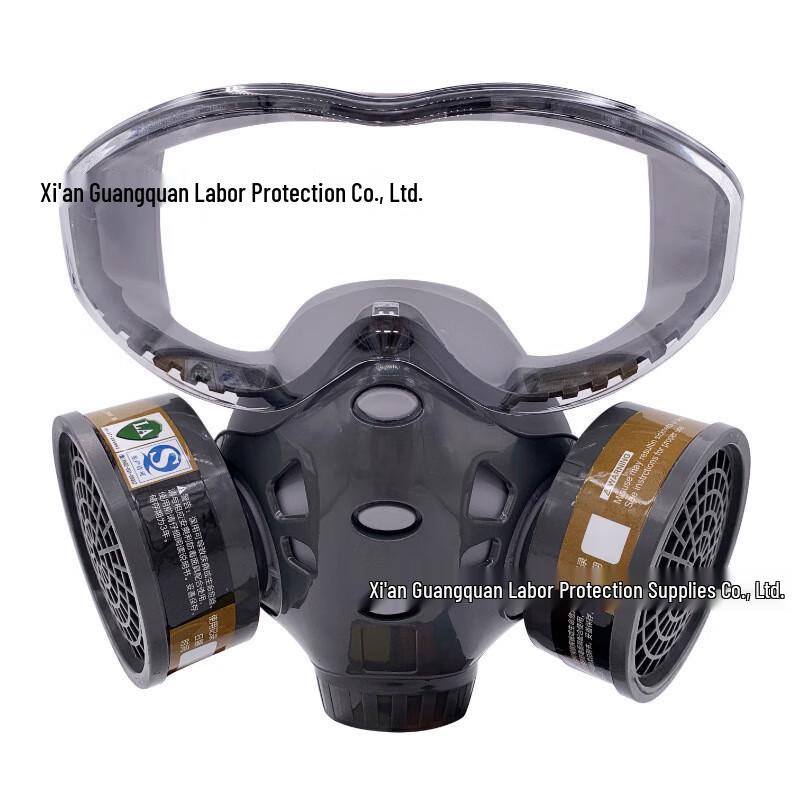 Integrated Safety Mask with Goggles Standard