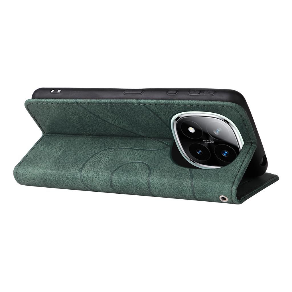 For Xiaomi Redmi Note 14 Pro+ 5G/Note 14 Pro 5G/Poco X7 5G Leather Case Wallet Stand Color Splicing Phone Cover